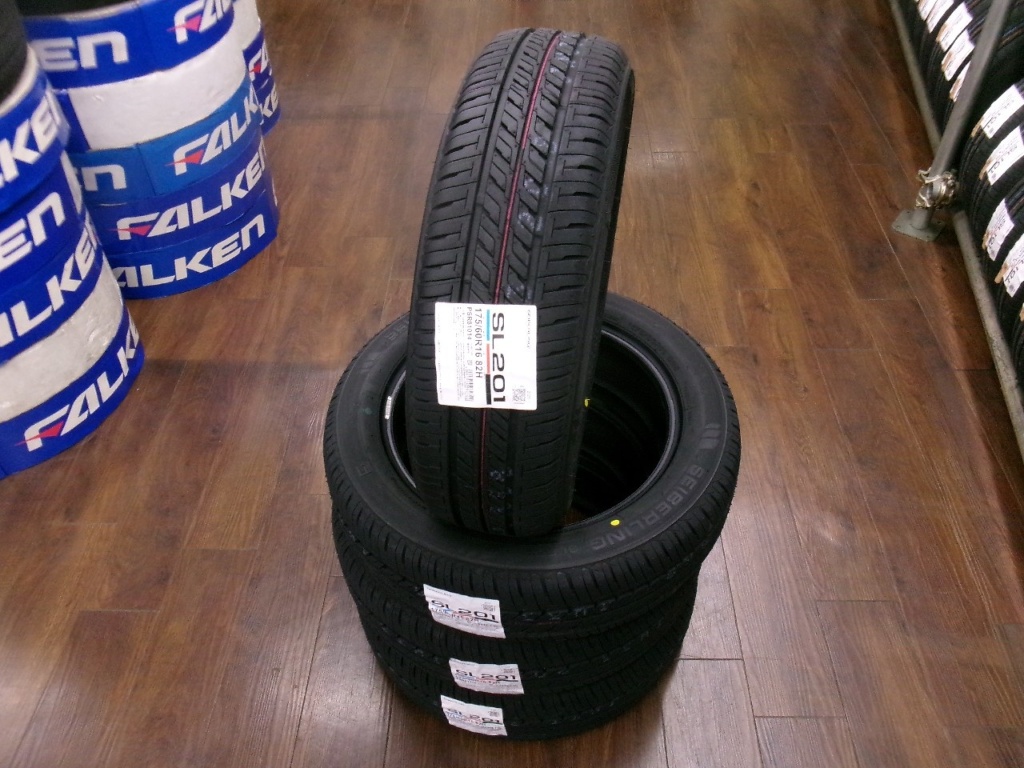 Bridgestone - Brand new SL201 tires (175/60R16), set of 4