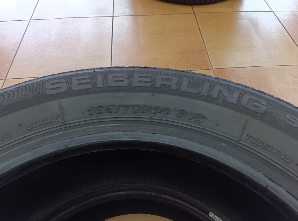 Bridgestone - Used tires (165/70R14) 6mm, 2 pieces