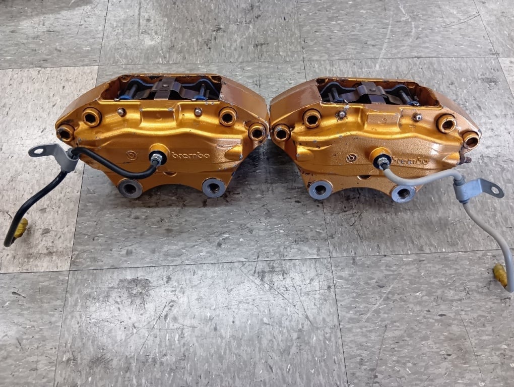 Brembo - Genuine Z33 Brembo front calipers + rotors