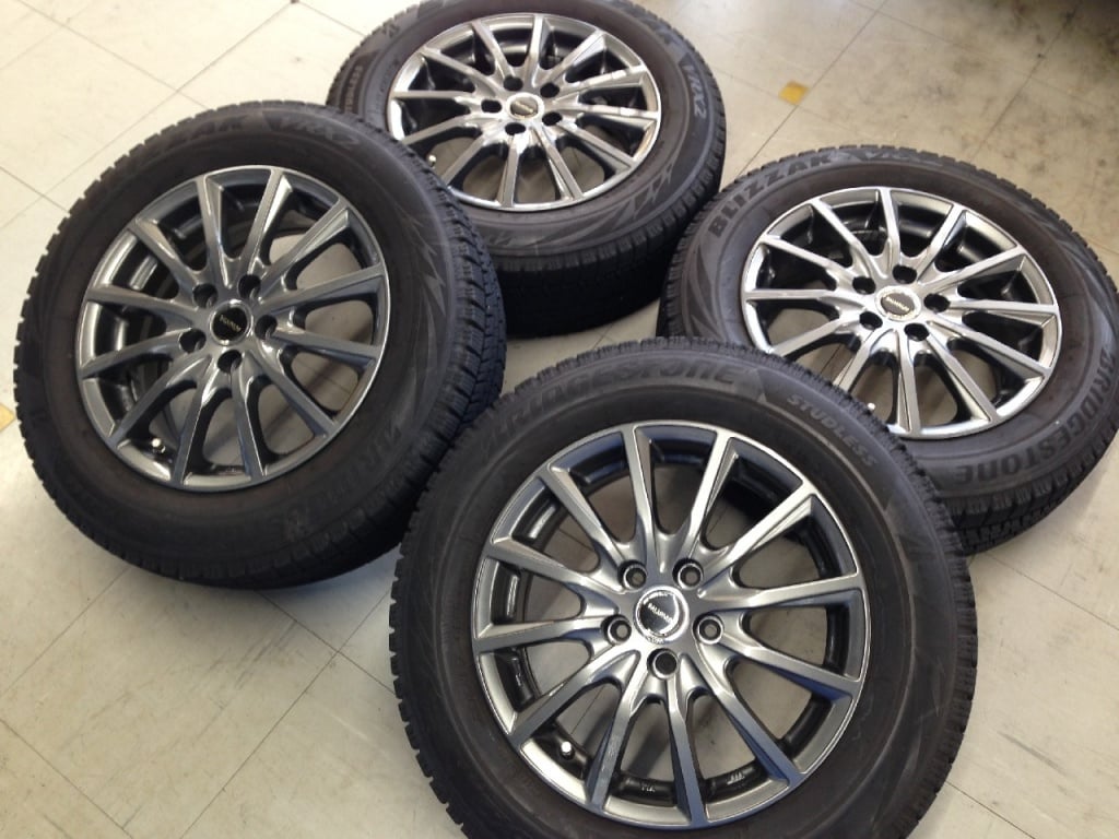 Bridgestone - Balmina AR12/BS 15-inch studless tires (set of 4)