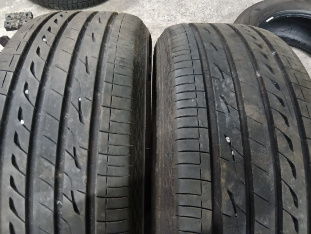 Bridgestone - Used tires (225/55R17) 7.5mm tread depth, set of 4.