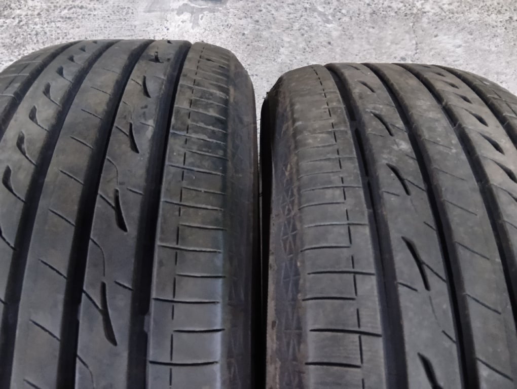 Bridgestone - Used tires (225/55R17) 7.5mm tread depth, set of 4.