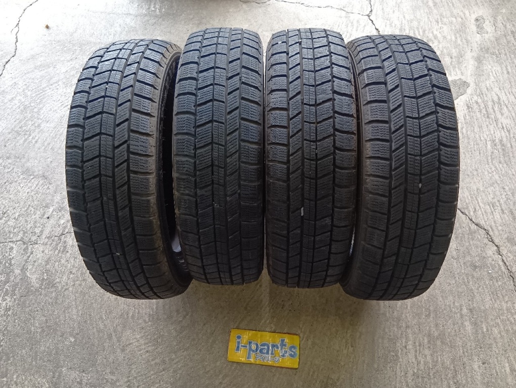 Autobacs - Used studded tires (155/65R14) 7mm thick, set of 4