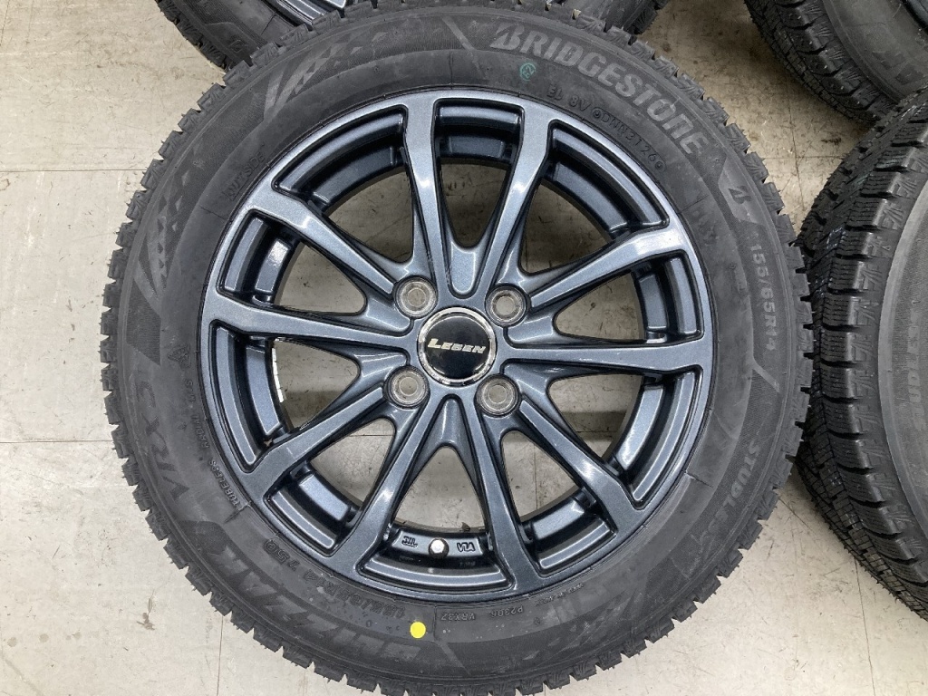 Autobacs - LEBEN/BS 14-inch studless tires (set of 4)