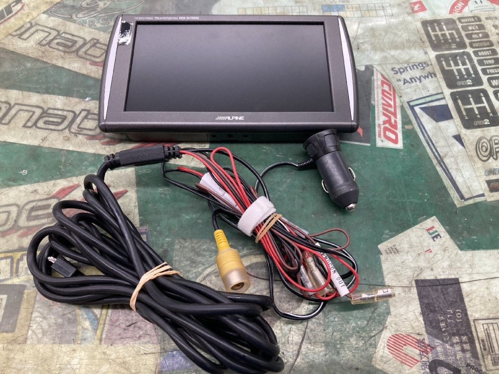 Alpine - Used! 7-inch rear monitor (PKG-M700SC)