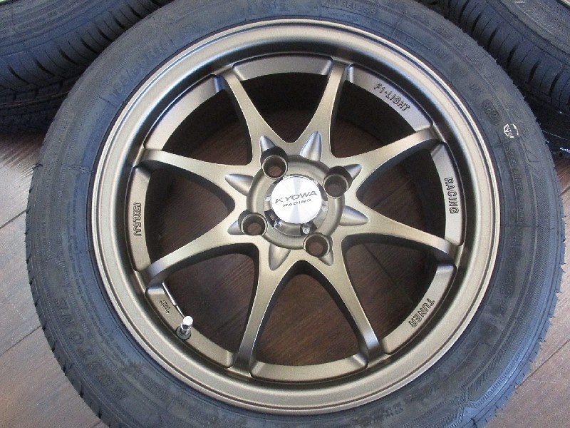 Kyowa Racing - Undriven! KR206A / 4 new 15-inch tires - Nengun