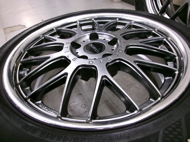 SSR Fellini LM9 ホイールのみ4本 SSR - SSR Fellini LM-9/BS 18 inch set of 4 - Nengun Performance