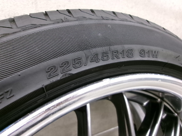 SSR Fellini LM9 ホイールのみ4本 SSR - SSR Fellini LM-9/BS 18 inch set of 4 - Nengun Performance