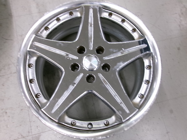 送料無料] バリ溝！8.5分☆WORK Euroline 225/40R18 ルッチーニ