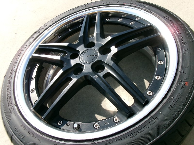 Work Wheels - Gnosis GR205 / New Tire 18 Inch 4 Pieces - Nengun 
