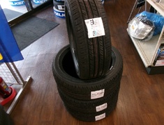 Bridgestone - 4 unused tires SL201 (215/55R17)