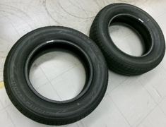 Bridgestone - Used tires (195/65R15) 7.5mm 2 pieces