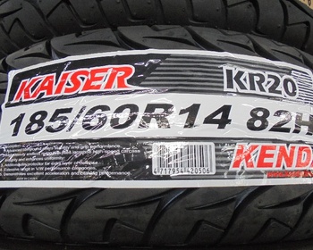 Kenda - New tires KR20 (185/60R14) - Nengun Performance