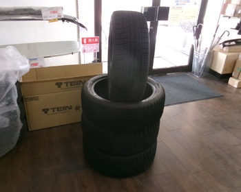 Nankang - Used studless tires (225/45R18) 7.5mm