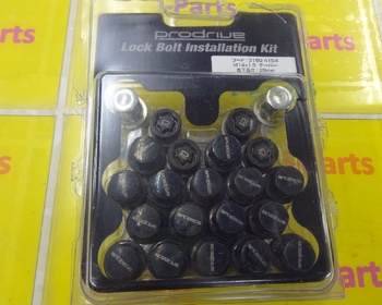 Prodrive - 20 locking bolts and nuts (M14 x P1.5)