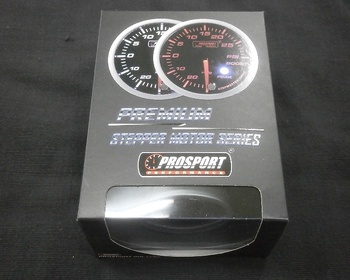 Pro Sport Performance - New! 60 vacuum meter (blackface)