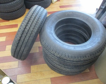 Yokohama - Used tires S207 (195/80R15) 8mm x 4
