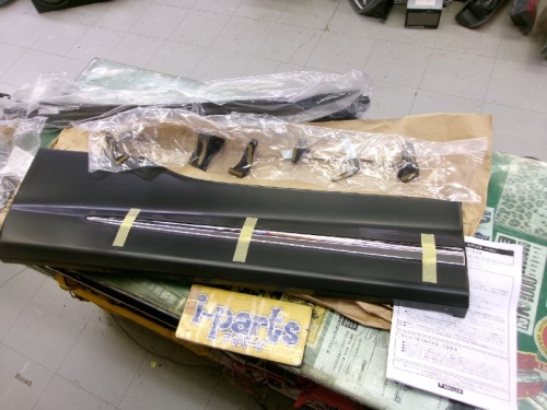 Modellista - Door protector for Alphard 30 series (front left only)