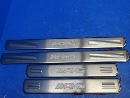 Unknown - LED scuff plate for W204 (C200)
