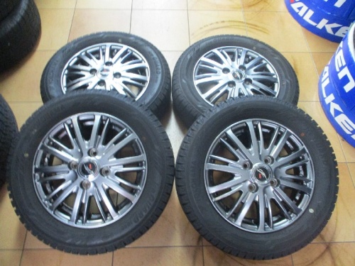 WEDS - FANG/YH 13-inch studless tire set of 4