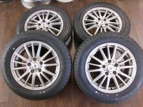 WEDS - G Mach/New 16-inch studless tire set of 4