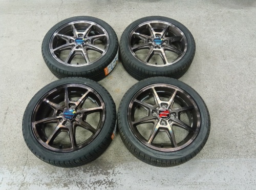 MID Wheels - Undriven R25 / New 15 inch tires, set of 4