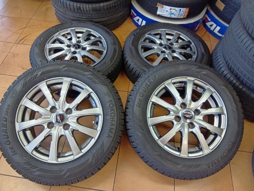 WEDS - Fang/YH14 inch studless tire set of 4