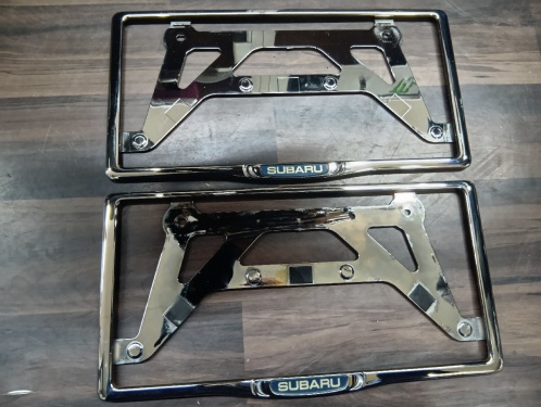 Subaru - Used! Subaru genuine license plate frame front and rear set
