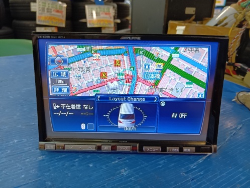 Alpine - 8-inch wide HDD navigation (VIE-X088)
