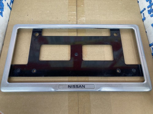 Unknown - Nissan Motor Co., Ltd. - Nissan genuine aluminum combination number frame (1 piece only)