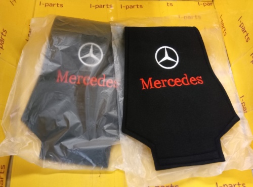 Unknown - Set of 2 headrest covers for Mercedes Benz