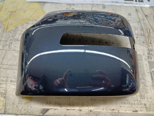 Suzuki - Damaged! JB74 Jimny genuine door mirror cover left