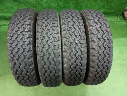 ぽん145R12 Yokohama - Used tires (145R12 6PR) 8mm, set of 4 - Nengun