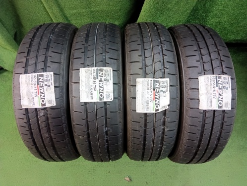Bridgestone - 4 unused NEWNO tires (165/55R15)