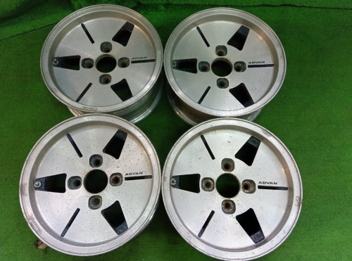 AD VAN 14インチ ディッシュ Yokohama - Advan Dish 14-inch wheels, set of 4 - Nengun