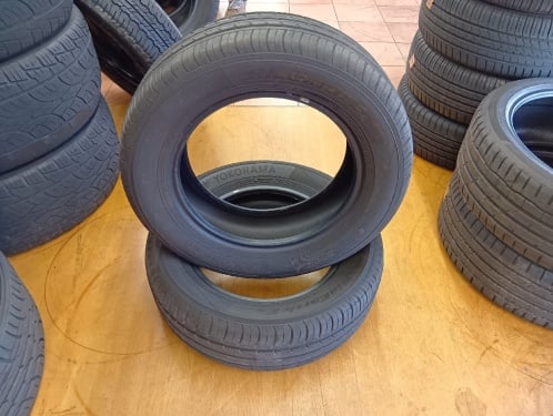 215/60R16 YOKOHAMA ② Yokohama - Used tires (215/60R16) 6mm, 2 pieces - Nengun Performance