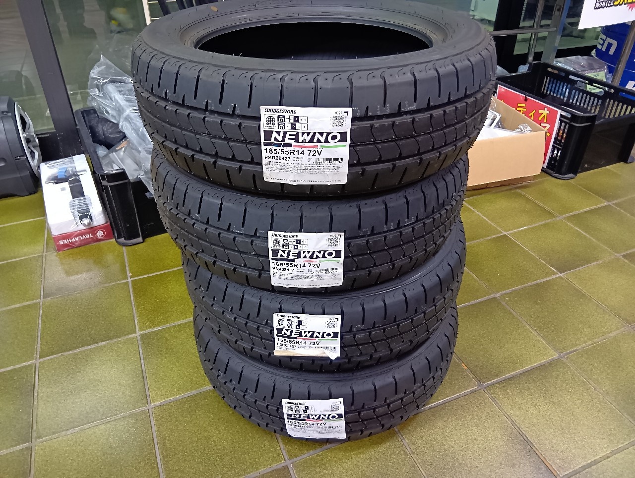 タイヤ・ホイール 165/55R14 BRIDGESTONE NEWNO ブリヂストン ニューノ 165/55R14 72V | オートバックス公式通販
