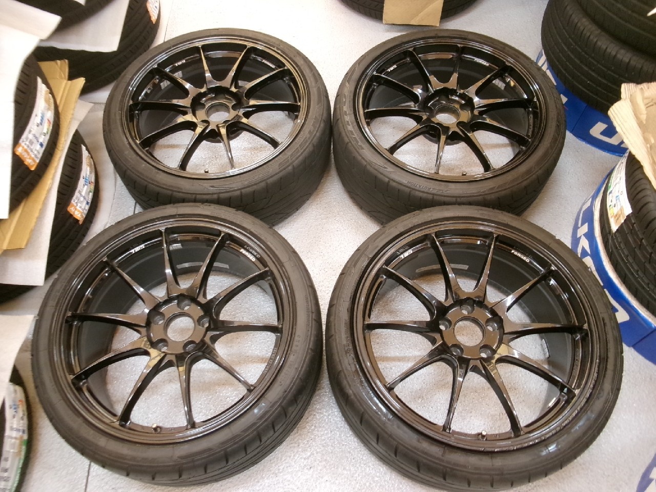 TWS FORGED 19インチ　PCD112 TWS - TWS (RS317) / NT 19-inch set of 4 - Nengun Performance