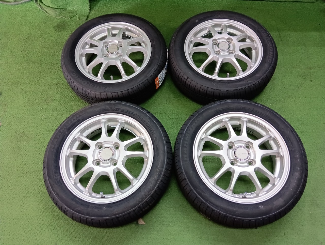 ② 【ホイール】　ECOFORME 【タイヤ】BRIDGESTONE　14インチ BRIDGESTONE (ブリヂストン) ECO FORME (エコフォルム) SE-10 14