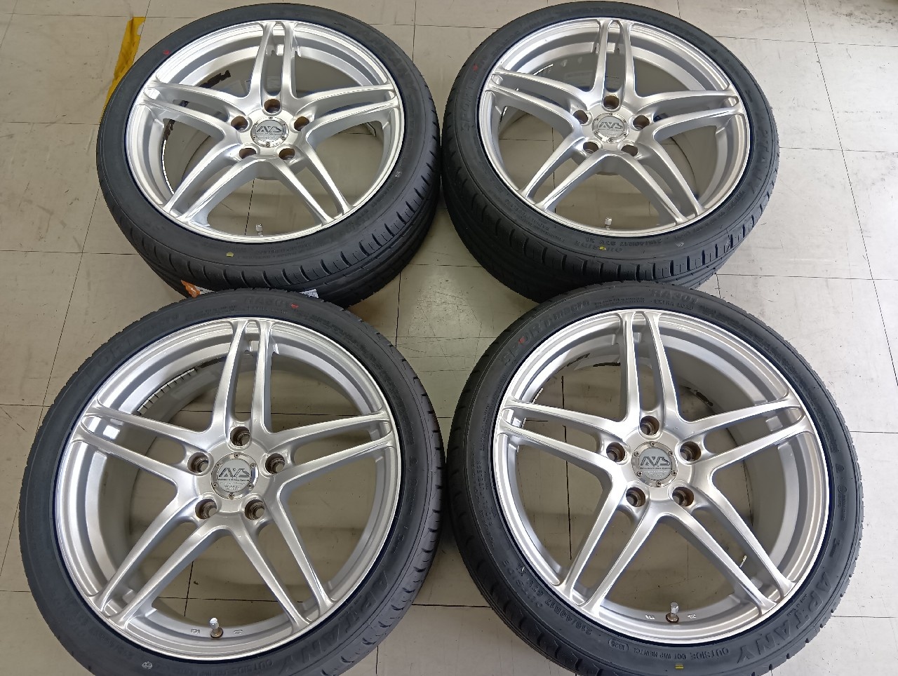 モデル5 AVS 17インチ Yokohama - AVS MODEL5/New 17-inch tires, set of 4 - Nengun Performance