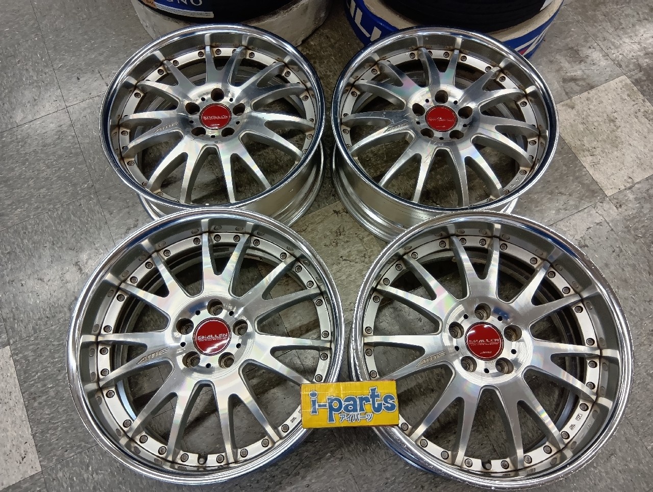 AME - Repair base! Shallen MX/19-inch aluminum wheel set of 4 