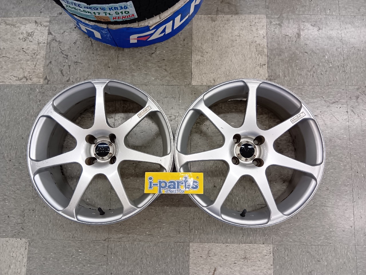AVS MODEL7 17インチ Yokohama - AVS MODEL7 17-inch wheels (2 pieces only) - Nengun