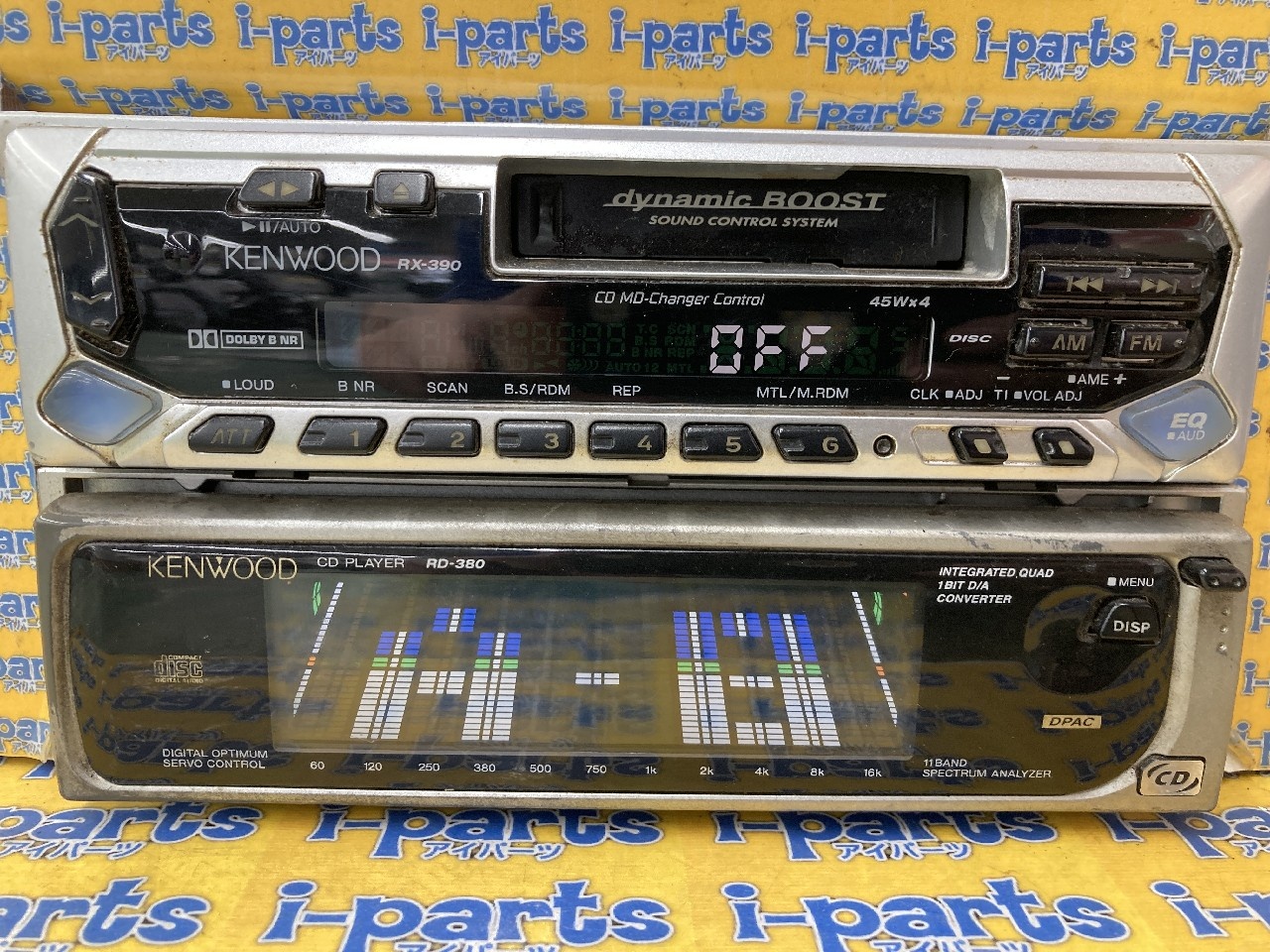 Kenwood - Old model! CD/cassette deck RX390/RD380 - Nengun Performance