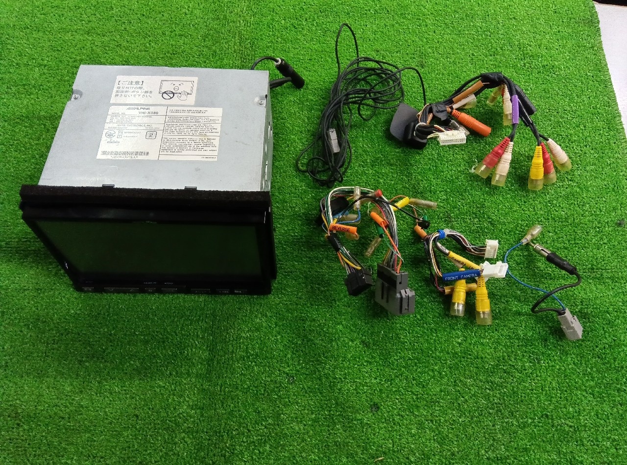 HDDナビゲーションシステム VIE-X088V. ALPINE VIE-X088VS 8-inch Navigation System Operation Confirmed