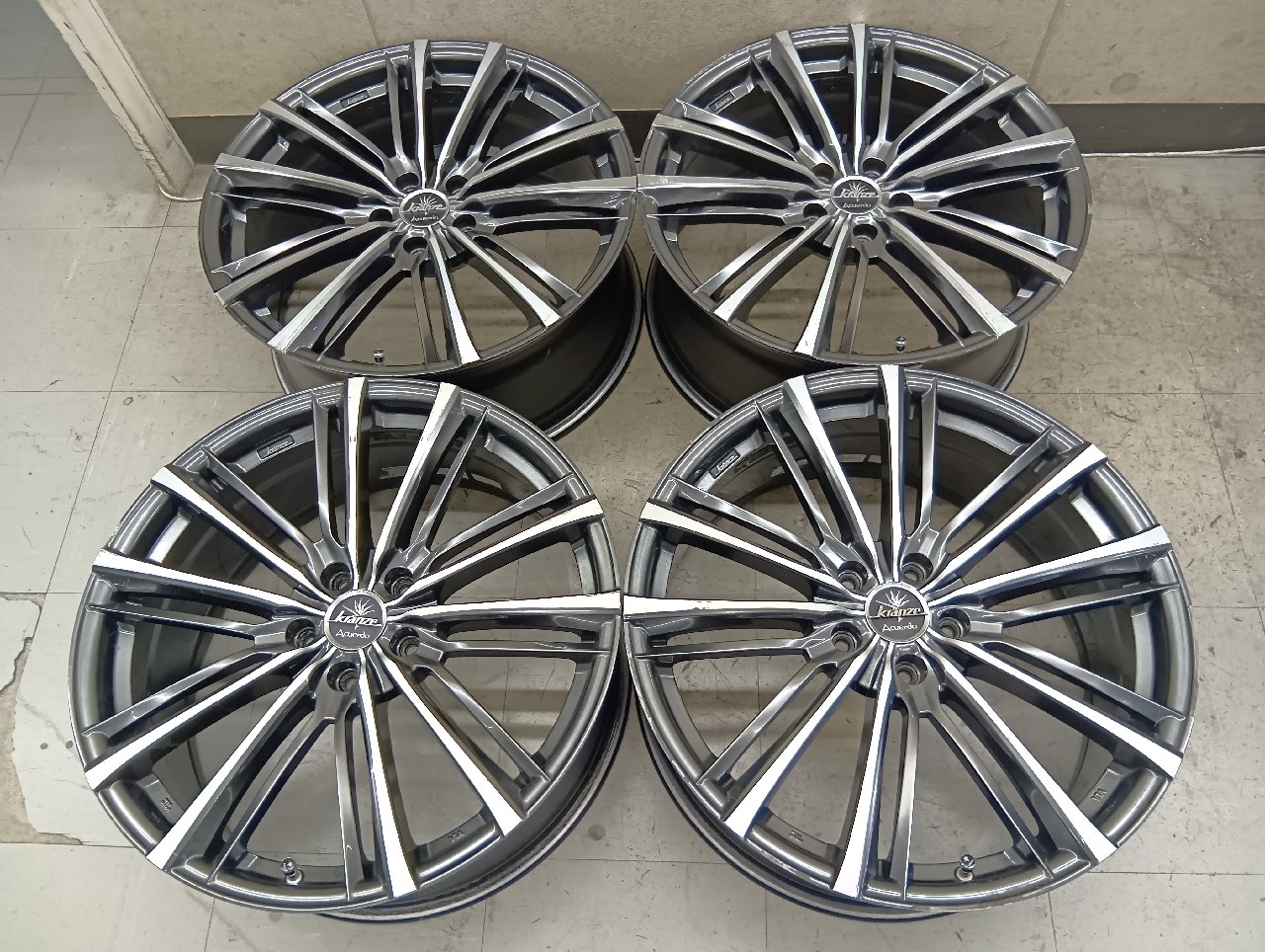 車のパーツ Kranze Acuerdo 245 30 20 weds - Kranze Acuerdo EVO / 20-inch aluminum wheels (set of 4