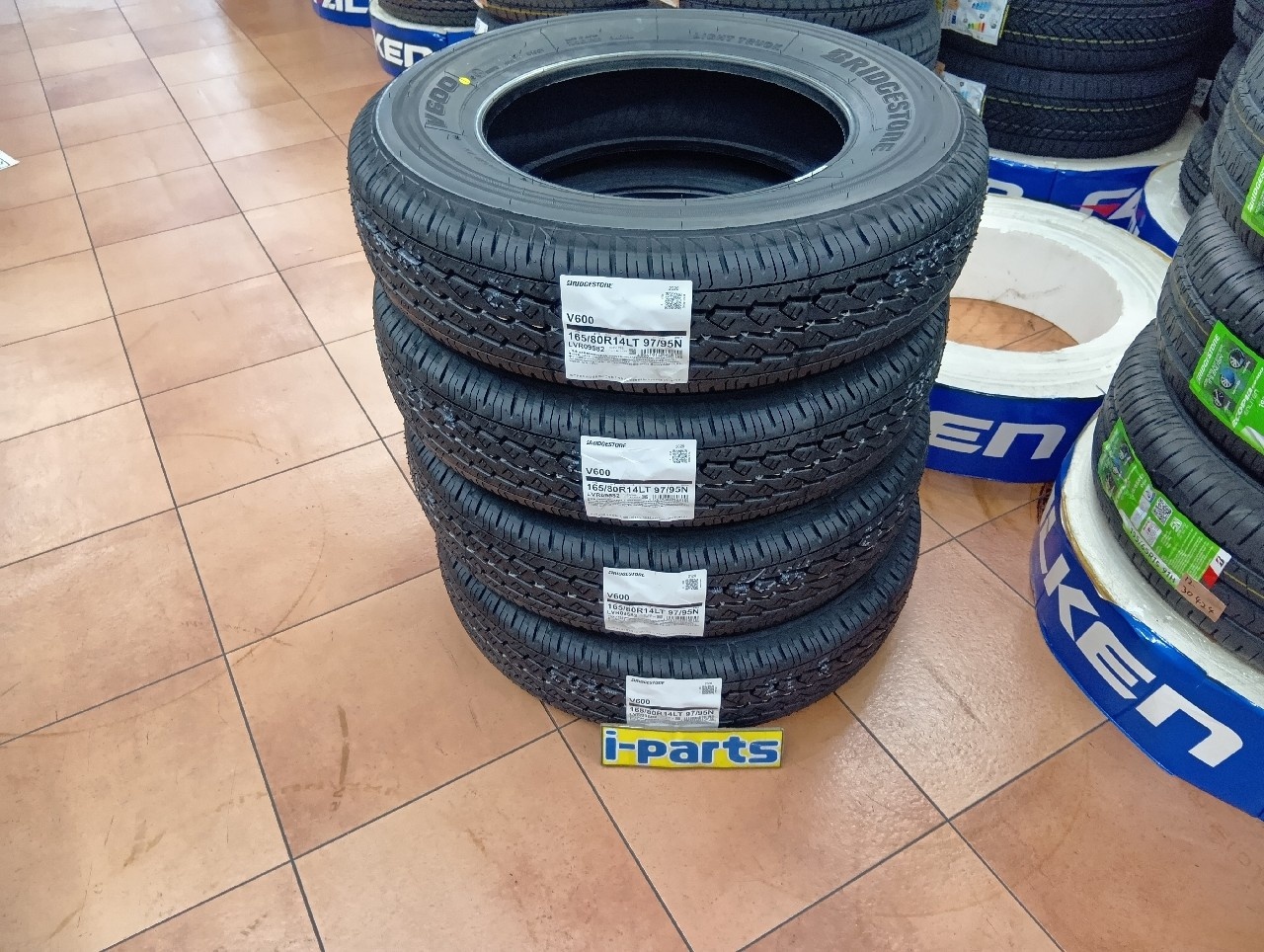 Bridgestone - Four unused tires (165/80R14LT) - Nengun Performance