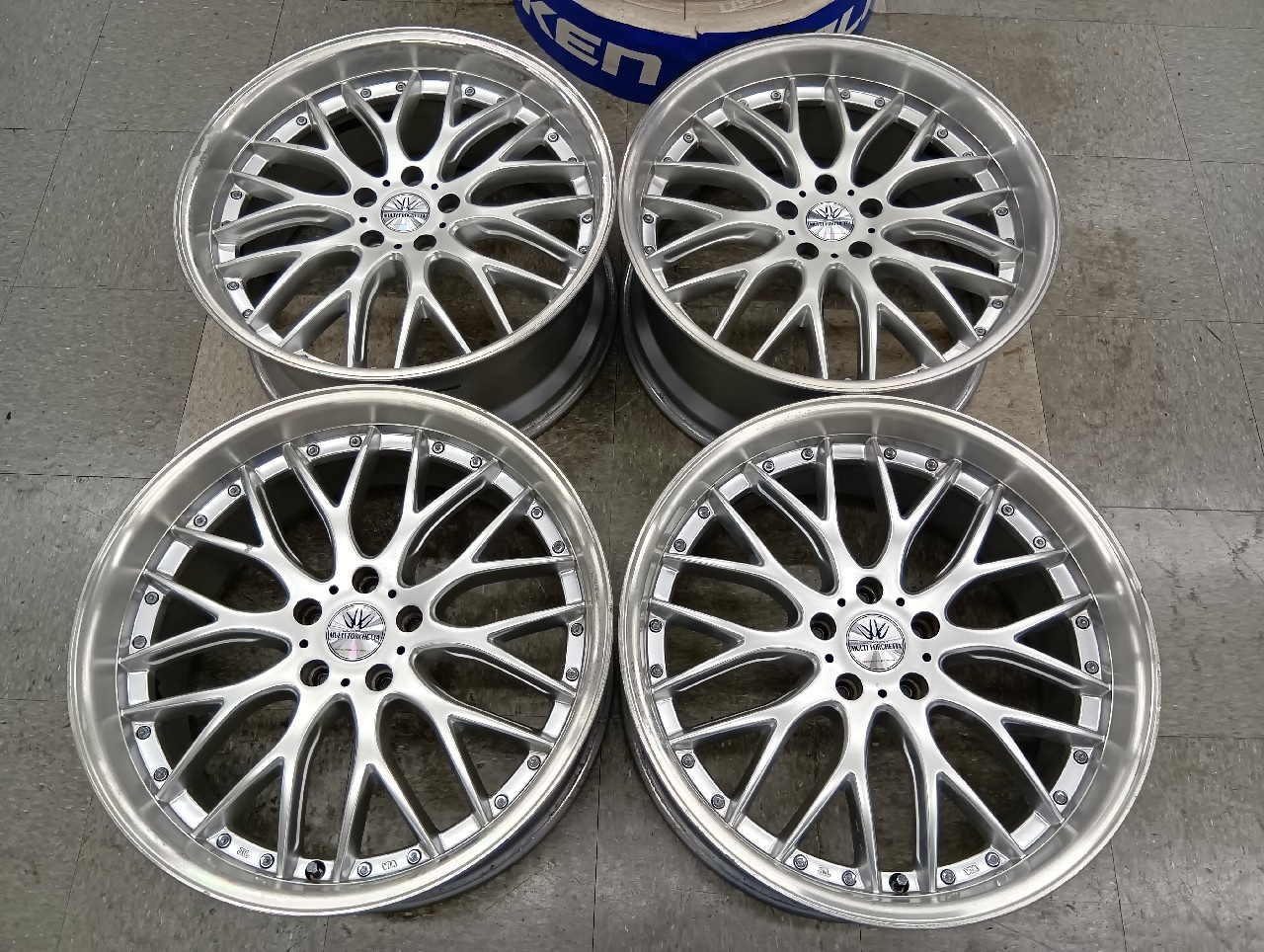 MULTIFORCHETTA 20インチ BADX - Multi Forketta 20-inch wheels (set of 4) - Nengun Performance